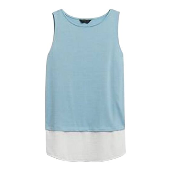 Banana Republic Light Blue Muscle Tee - Picture 2 of 9